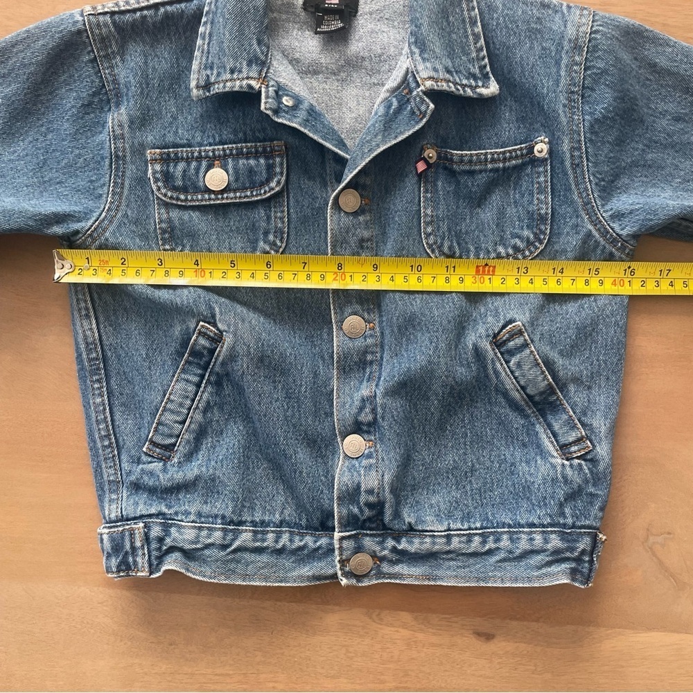 Vintage Polo Jeans Ralph Lauren American Flag Denim Jacket - Picture 8 of 8